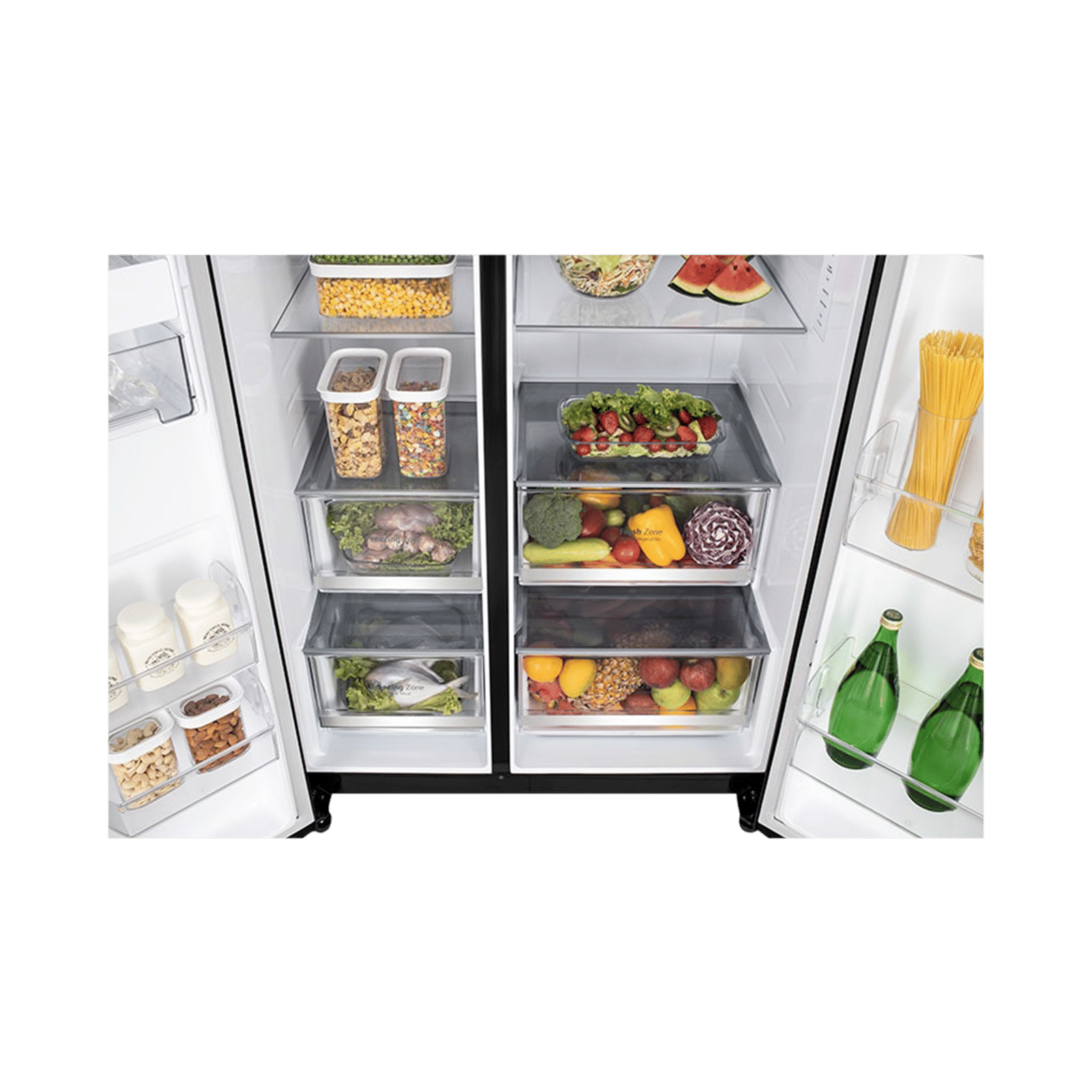 Buy LG 650 Litres 3 Star Frost Free Side by Side Refrigerator with